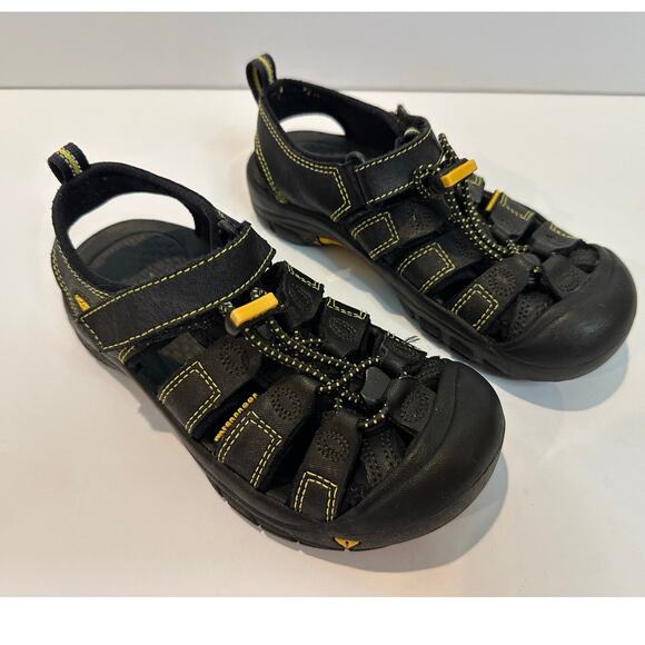 Keen Other - KEEN Newport Waterproof Hiking Sandals Youth Size 1 Black Outdoor Trail Shoes